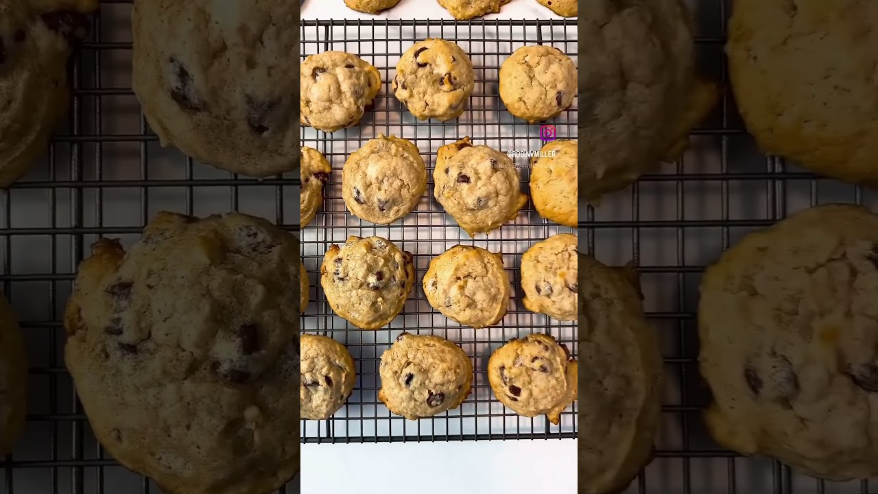 Banana Cookies! 🍌 🍪 Recipe in the comments!