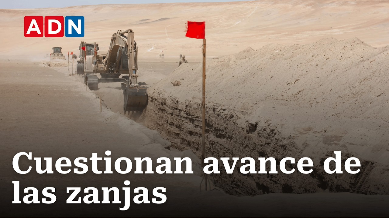 Cuestionan avance en excavaciones de las zanjas en la frontera con Per&uacute; y Bolivia