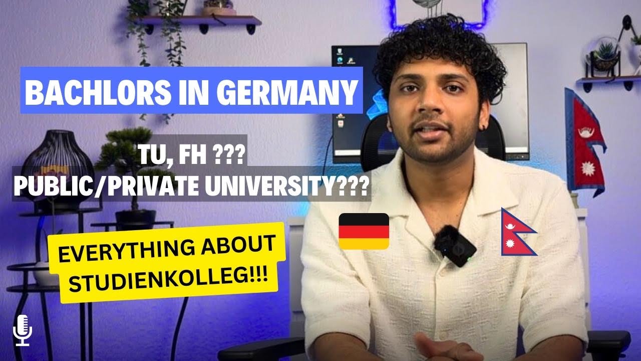🇩🇪🇳🇵EVERYTHING ABOUT UNIVERSITIES AND STUDIENKOLLEG IN GERMANY|EPISODE 2 (PART 1)/#NEPALIINGERMANY