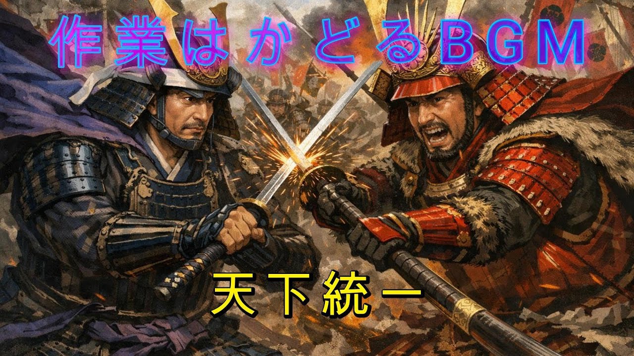 作業はかどるBGM　天下統一