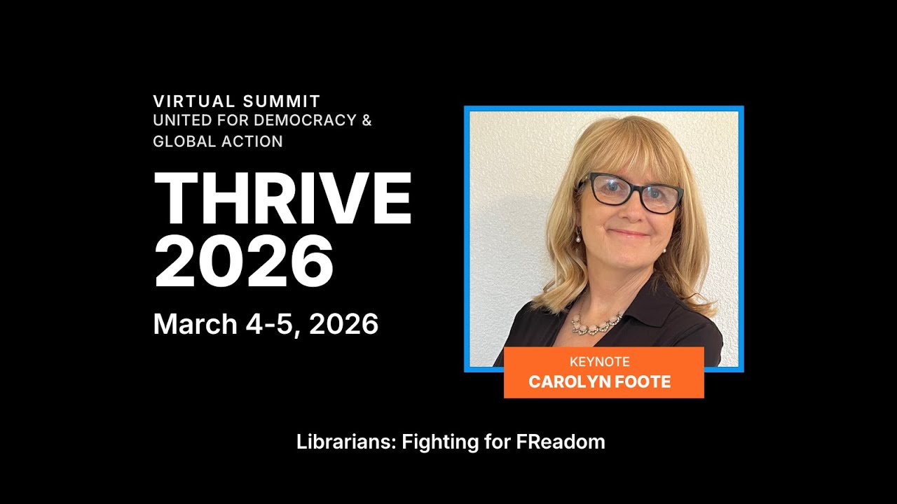 Thrive 2026: Librarians: Fighting for FReadom