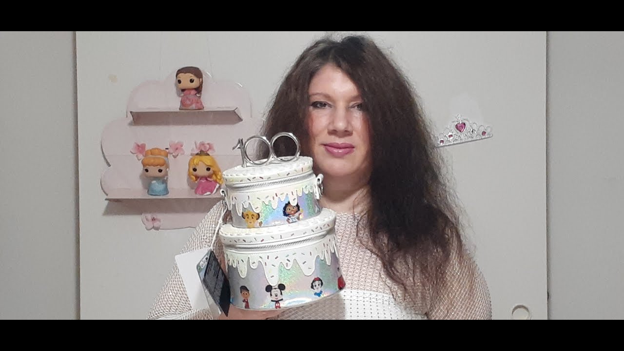 DISNEY 100yr CELEBRATION CAKE LOUNGEFLY - A SPECIAL DISNEY PRINCESS BIRTHDAY CAKE & MORE...