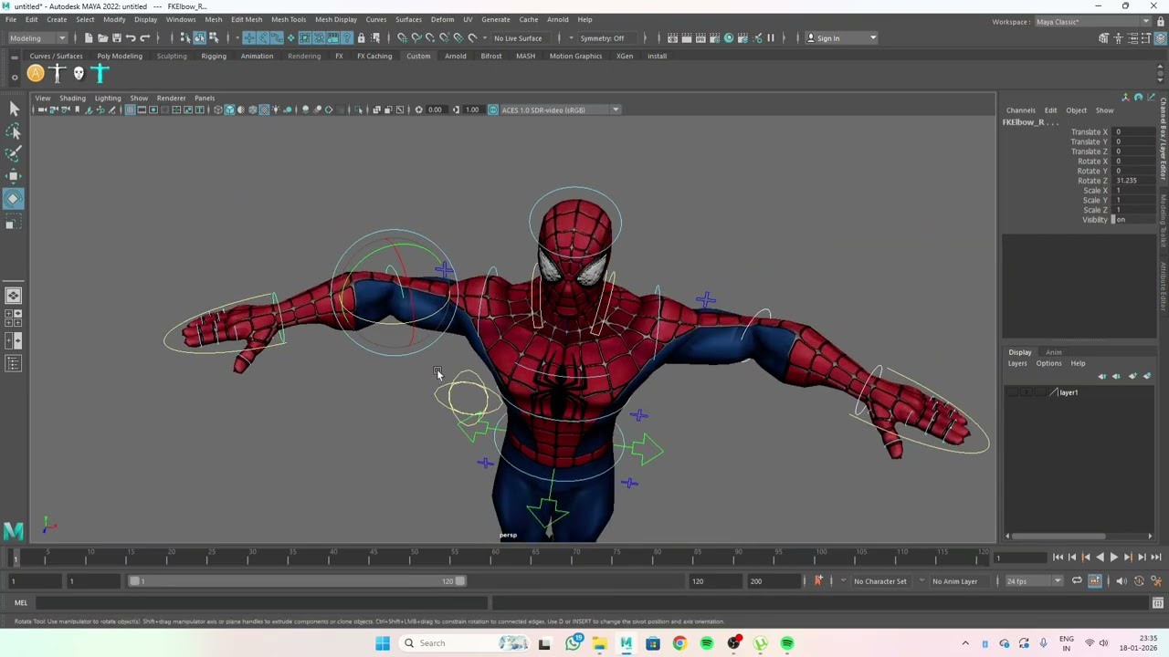 3D Character Rigging by Suraj Samanta 