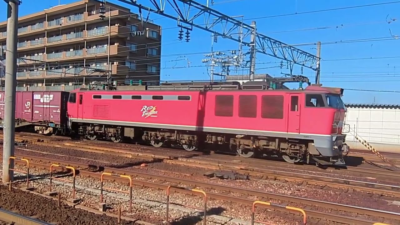 ３０９７列車　岡山貨物ターミナル駅発−新潟貨物ターミナル駅行　2026/02/22