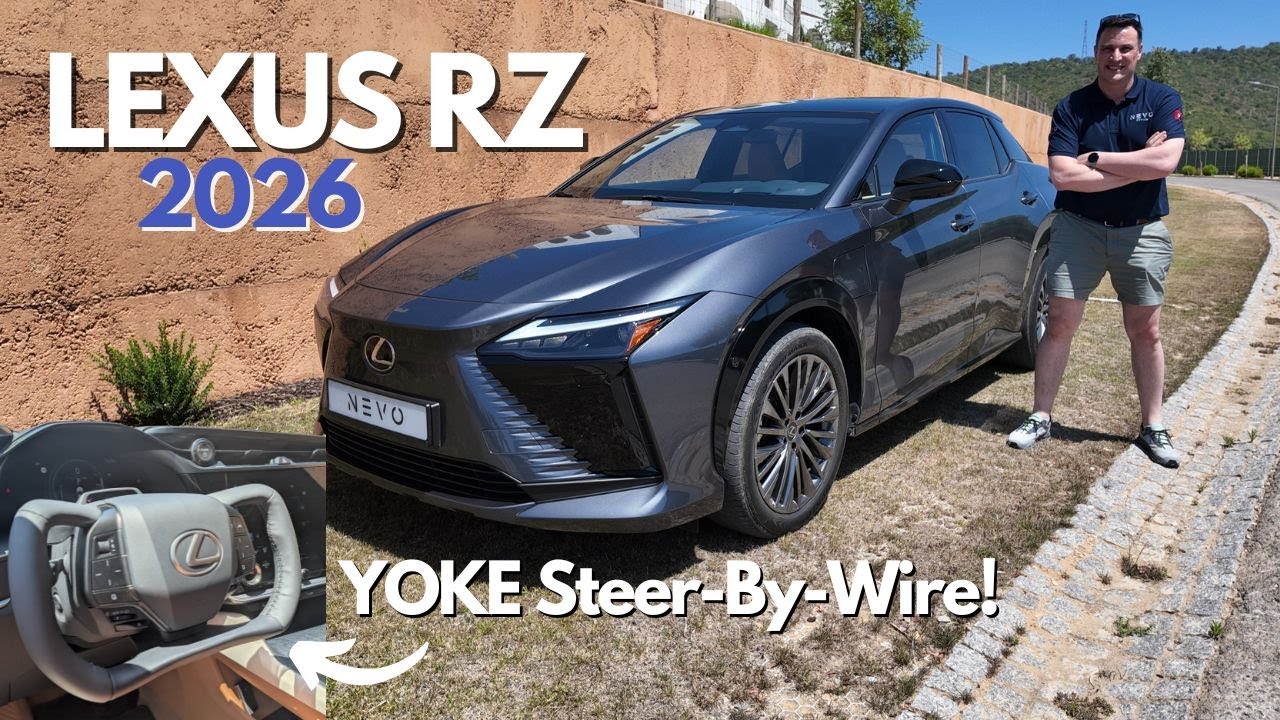Lexus RZ 2026 - 1st Drive with Yoke & Steer-By-Wire