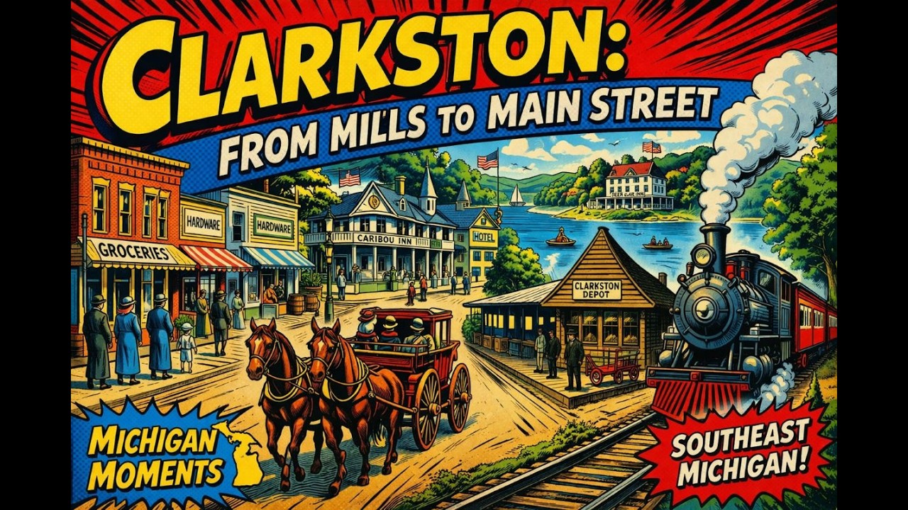 Clarkston, Michigan: Echoes from a Quiet Main Street