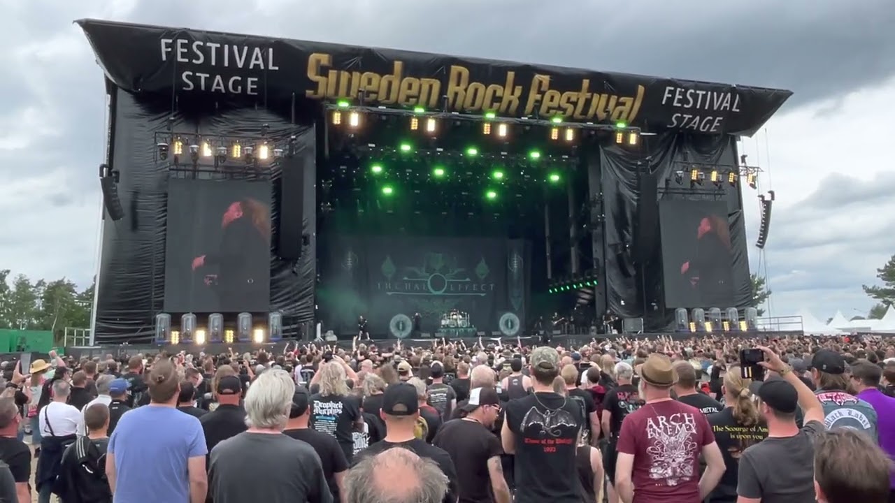 The Halo Effect - Shadowminds - Live @ Sweden rock festival - Norje Sweden - 11/6 2022
