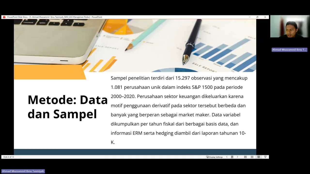 5  Ahmad Muzzammil Ibnu Tasmiyah 250201021006 UAS Manajemen Risiko