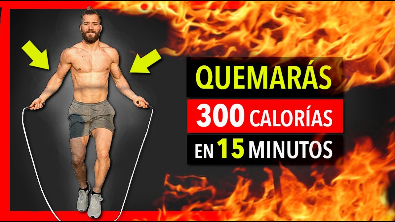 Rutina INFERNAL🔥 Para ADELGAZAR Y PERDER GRASA con CUERDA Para SALTAR!!