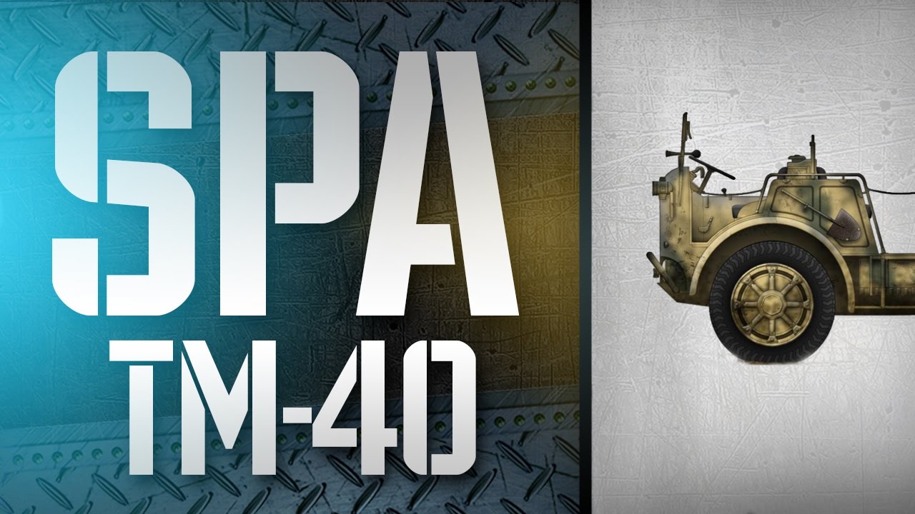 SPA TM-40 Italy 1940