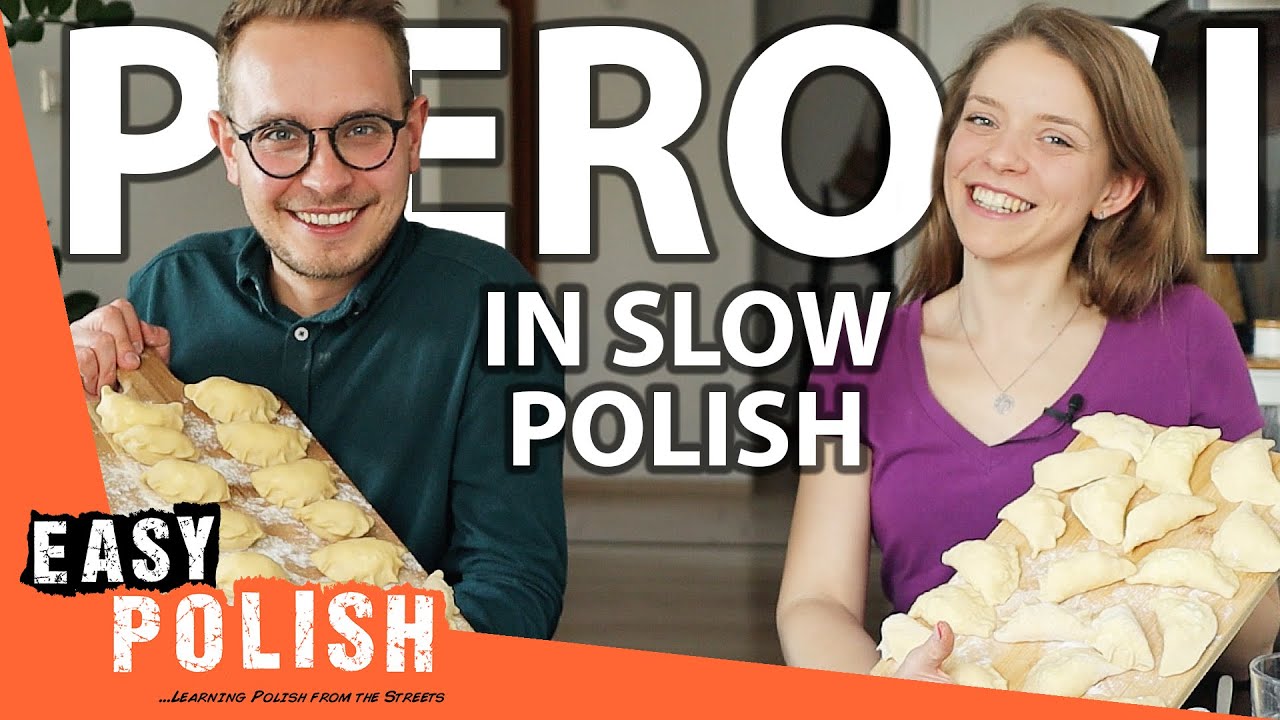 How to Make Home-Made Pierogi (In Slow Polish) | Super Easy Polish 93