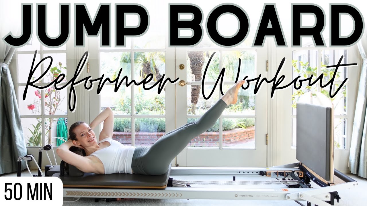 Pilates Reformer JUMP Board Workout | Full Body CARDIO Burn | 50 Min