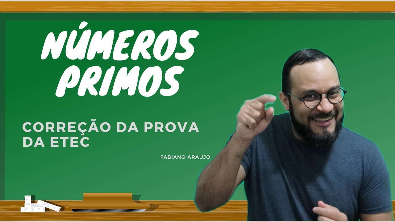 Etec Sem Medo - Correção e estudo da Prova da Etec 2020 - Questão 1