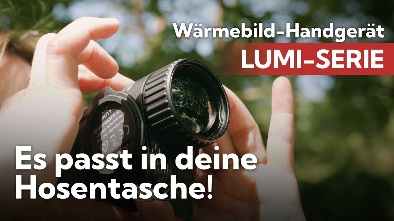 EXTREM klein! Wärmebild-Handgerät Nocpix LUMI Serie