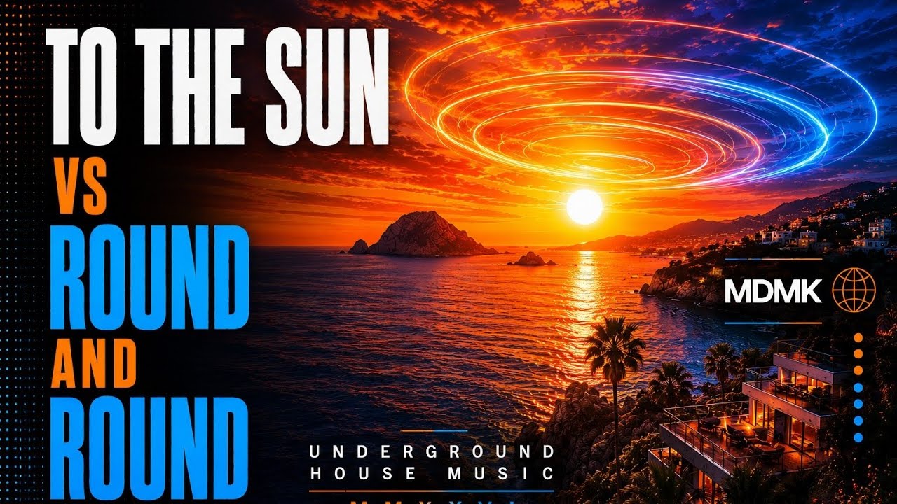 MDMK - TO THE SUN vs ROUND AND ROUND (Mashup) | Tech