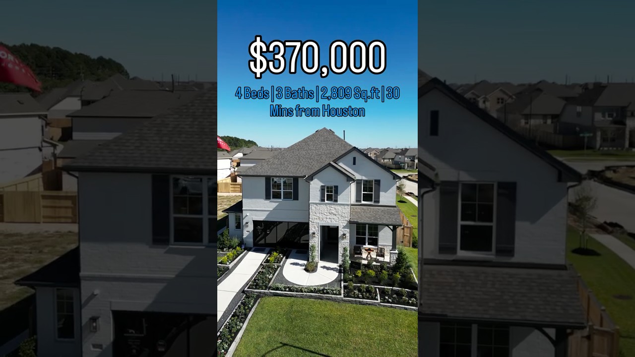 Affordable new construction homes under 400k in Houston Texas 