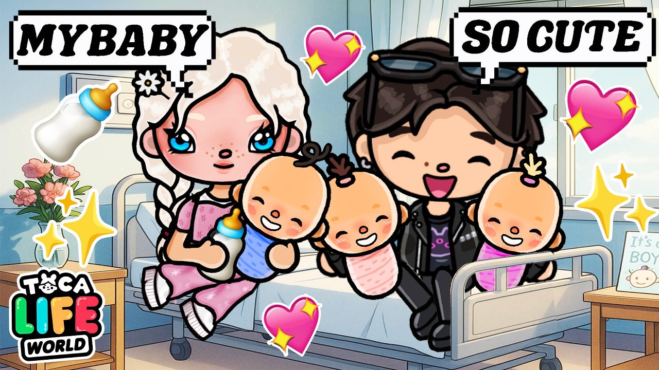 🎀 DER SCHÖNSTE MOMENT MAISIE BEKOMMT IHR BABY 🎀 PART 2  TOCABOCA STORY WITH VOICE #tocabocafilme