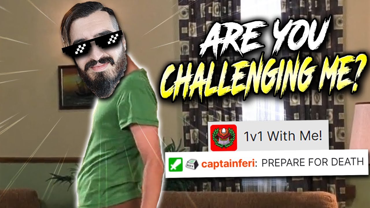 Are you CHALLENGING ME?? Another Balorian was BRAVE ENOUGH to challenge me to a LEGENDARY BATTLE!