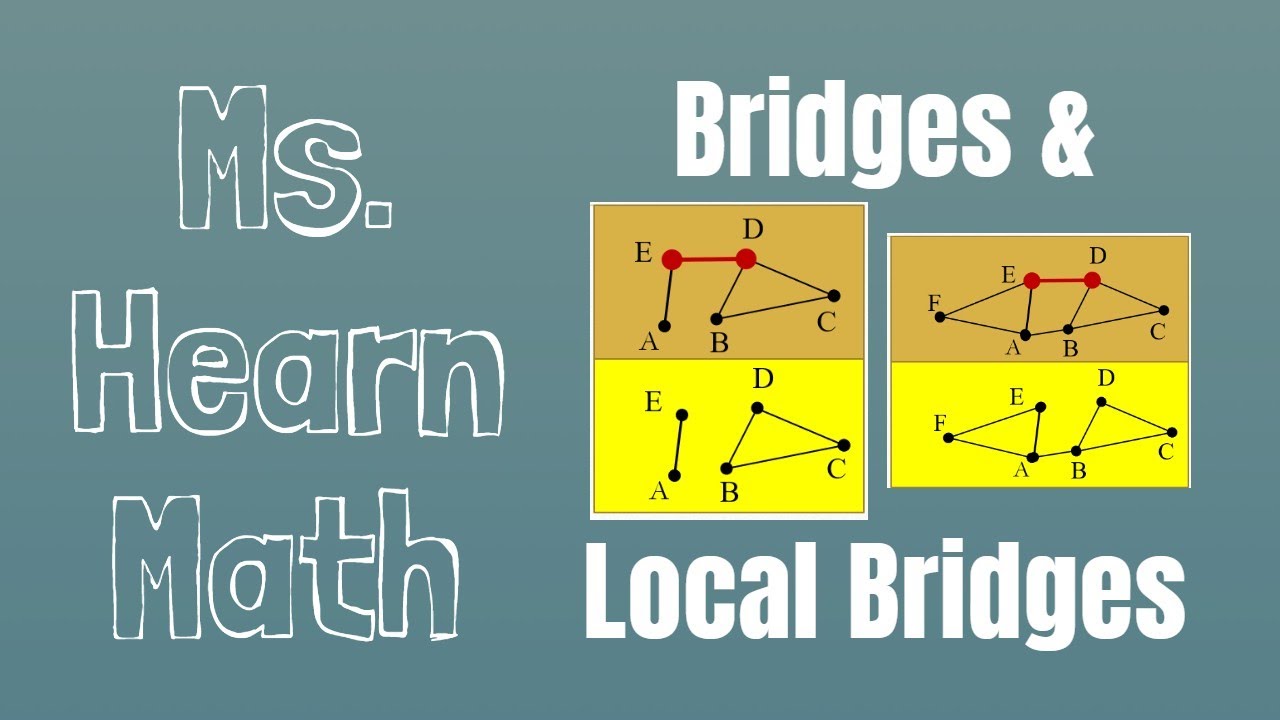 Bridges and Local Bridges in Graph Theory