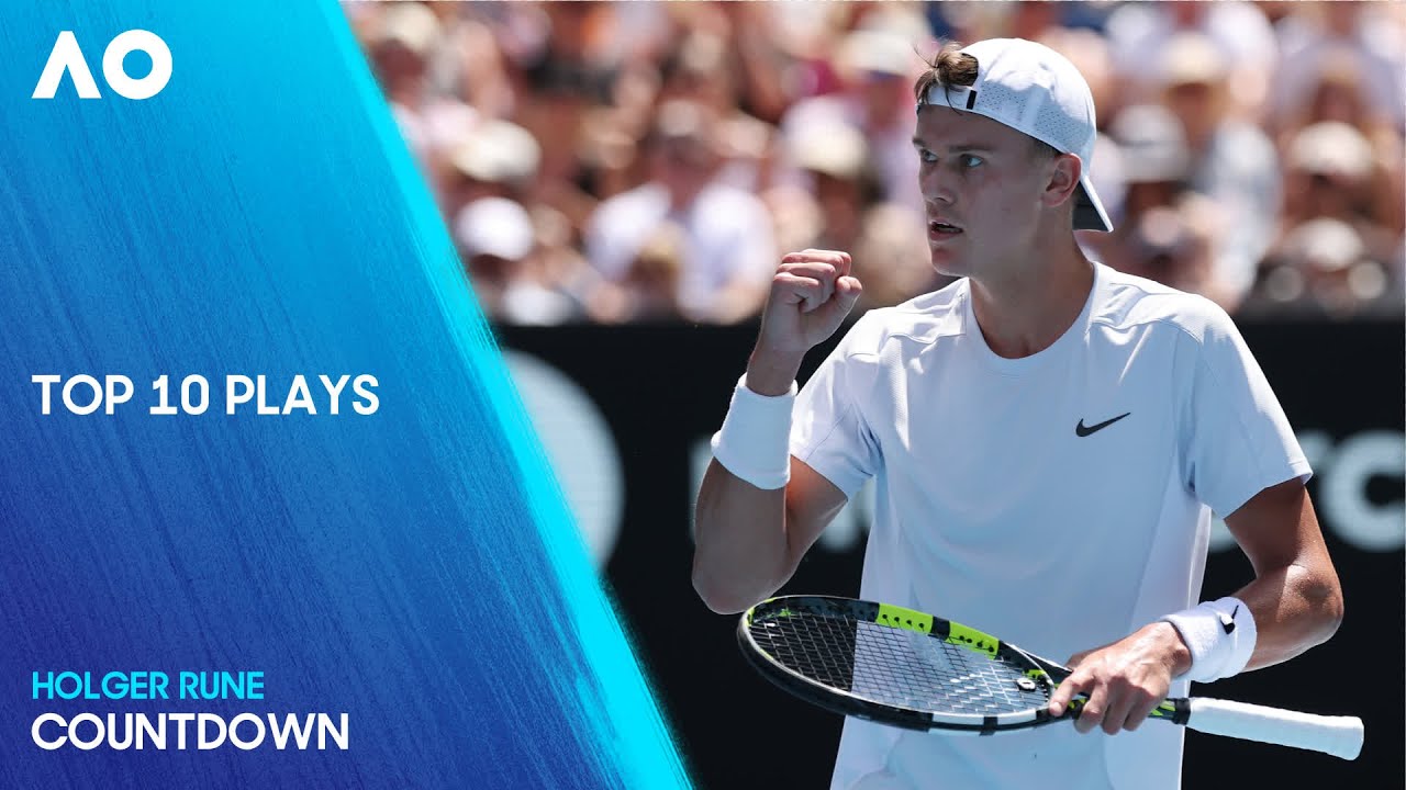 Holger Rune | Top 10 Points | Australian Open 2025