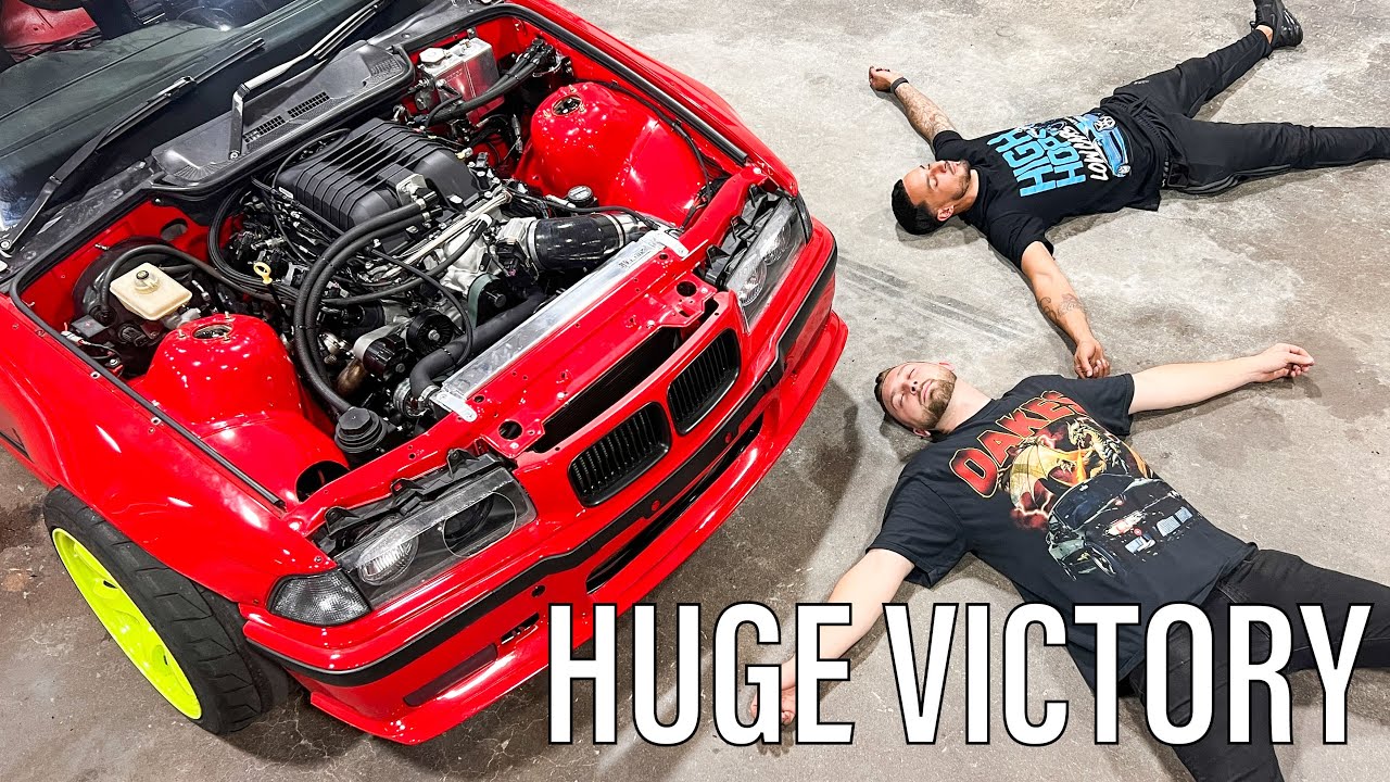 МОЙ ПЕРВЫЙ ЗАПУСК LS3 С НАГНЕТАТЕЛЕМ! (Звучит безумно)