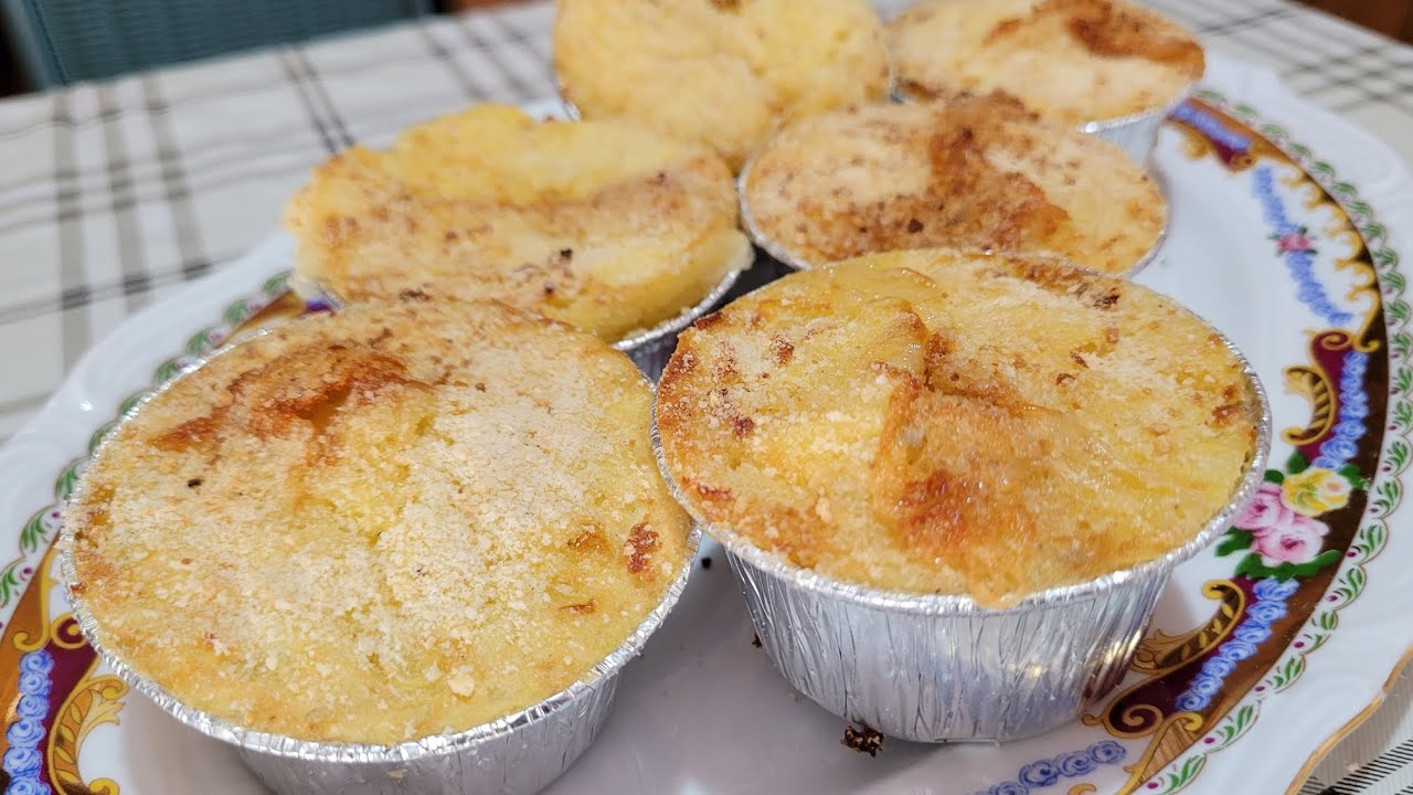 MUFFIN DI PATATE CON CUORE AL GORGONZOLA; semplicemente golosissimi... 