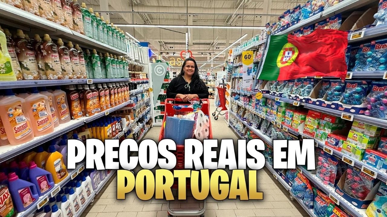 COMPRAS DO MÊS EM PORTUGAL 2026: Quanto custa o mercado hoje? 🇵🇹