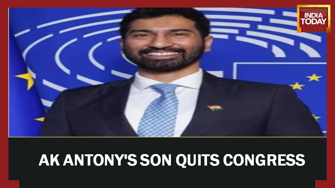 AK Antony's Son Anil Quits Congress Day After Opposing BCC Documentary On PM Modi