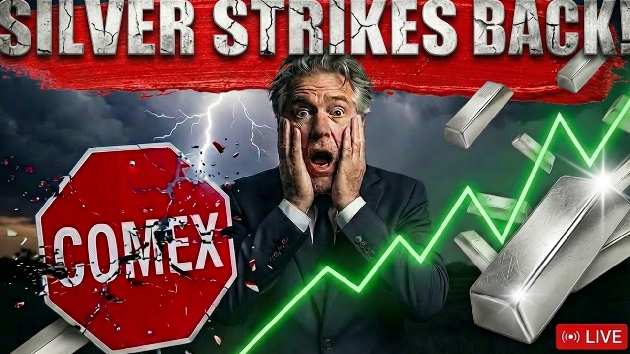 Silver Strikes Back at Open! COMEX News LIVE – Higher? 💰📈