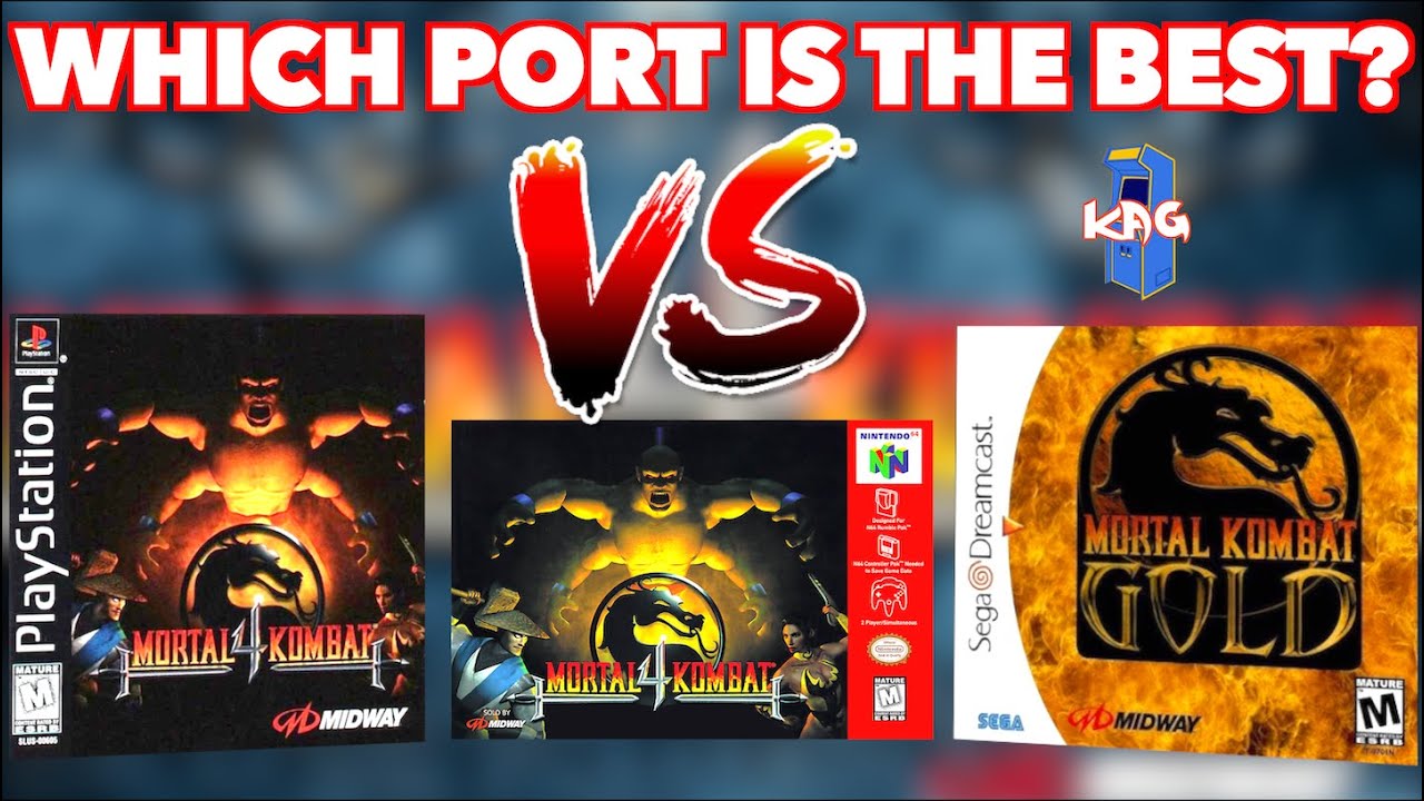 Which Port of Mortal Kombat 4 is the BEST?! | Dreamcast Vs Nintendo 64 Vs Playstation