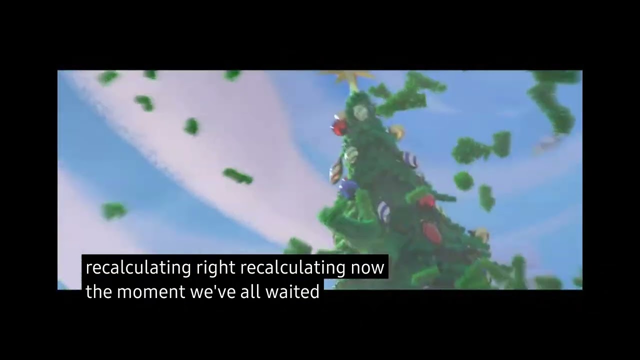 The boss baby destroy city ride pony christmas tree