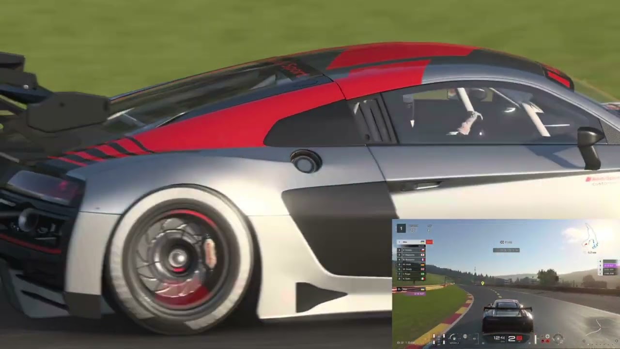 Gran Turismo™ 7 Spa 1 hour Audi R8 LMS Evo '19 One more try