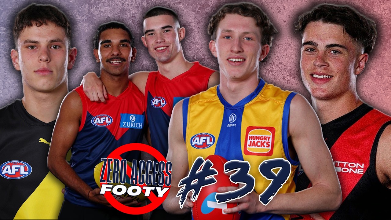GRADING the 2025 AFL Draft - Winners and Losers! | Zero Access Footy 39