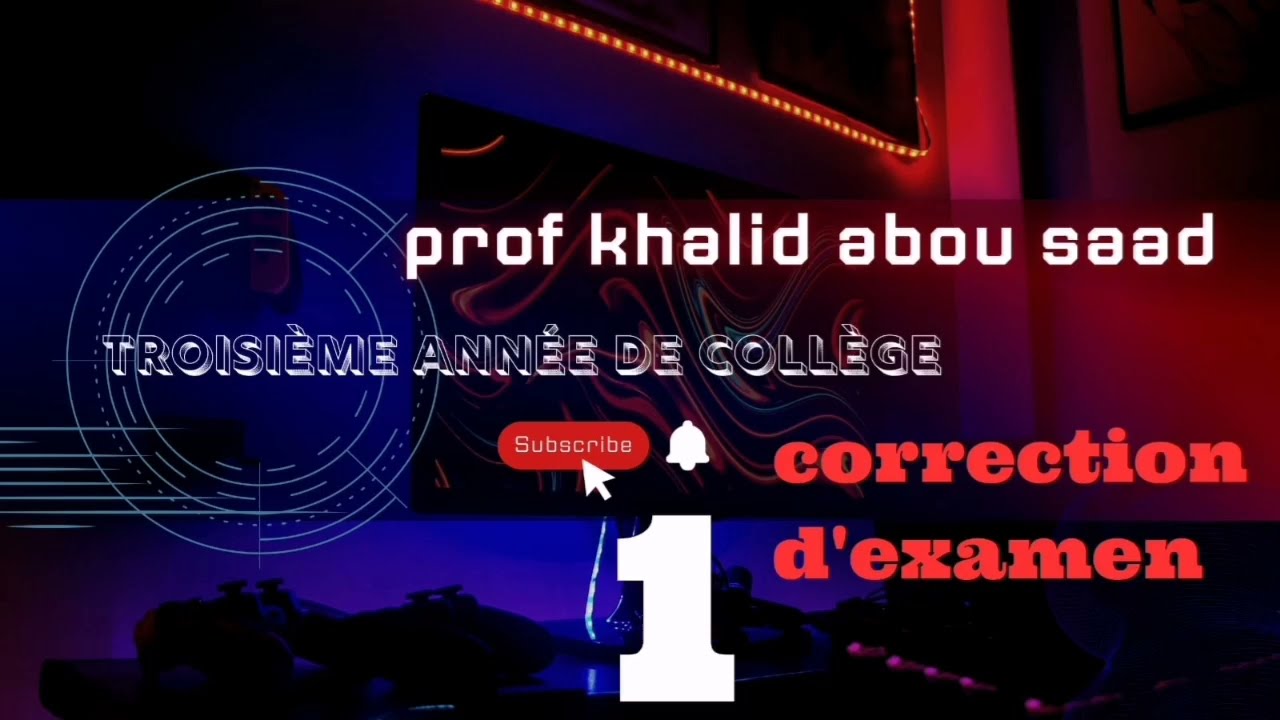 correction du contrôle n°1 semestre1 3Année APIC 2024/2025