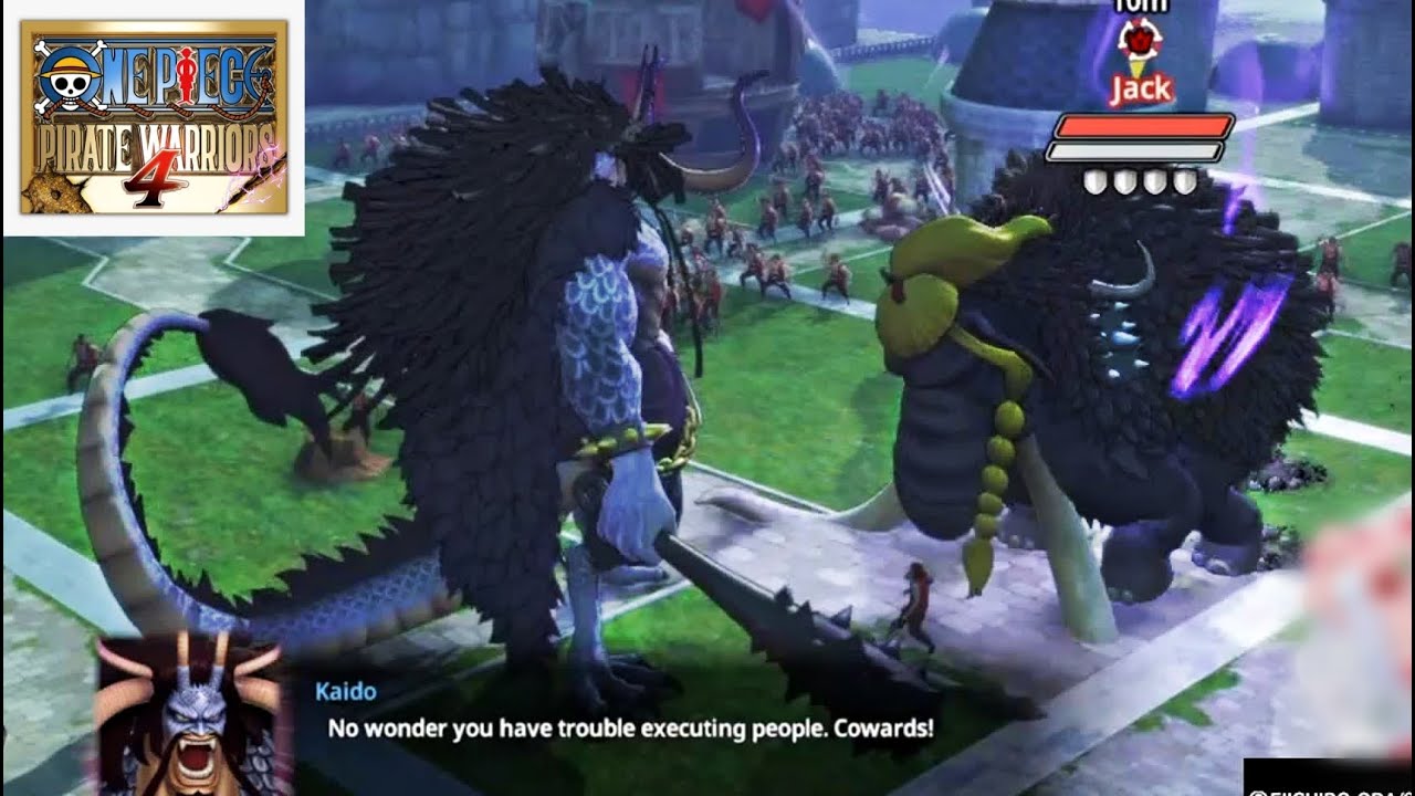 HYBRID Kaido BULLY Drake and Jack!! - One Piece Pirate Warriors 4