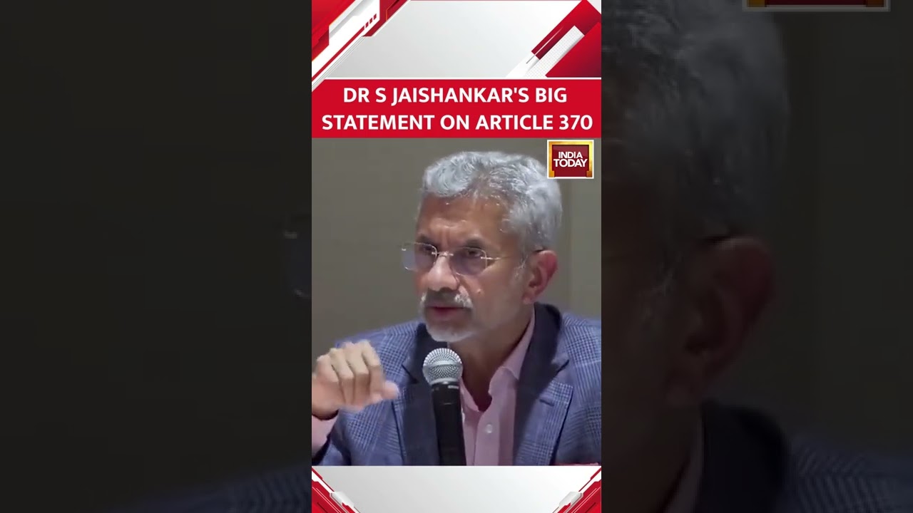 'Article 370 Issue, What Was A Temporary Provision Of The Constitution Was Finally Put To Rest'