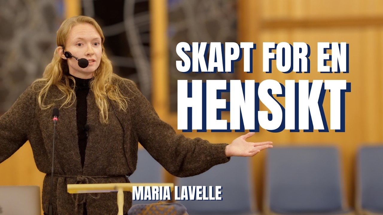 Skapt for en hensikt - Maria Lavelle - 22.02.2026