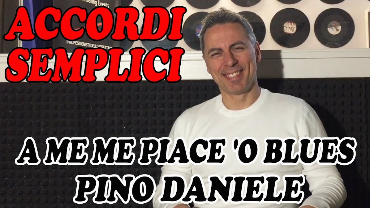 #92 A me me piace ‘o blues (Pino Daniele) - Tutorial Pianoforte - Accordi facili
