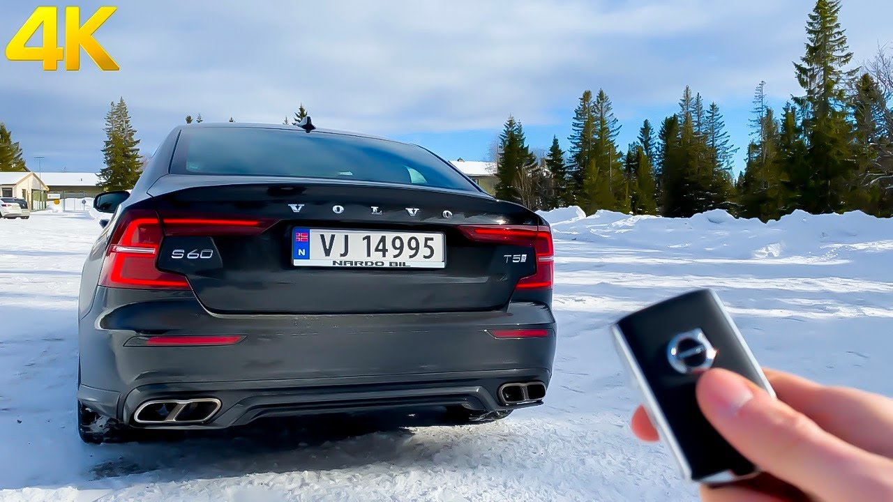 2020 Volvo S60 T5 R-Design Walkaround - Start up & Visual Review In 4K