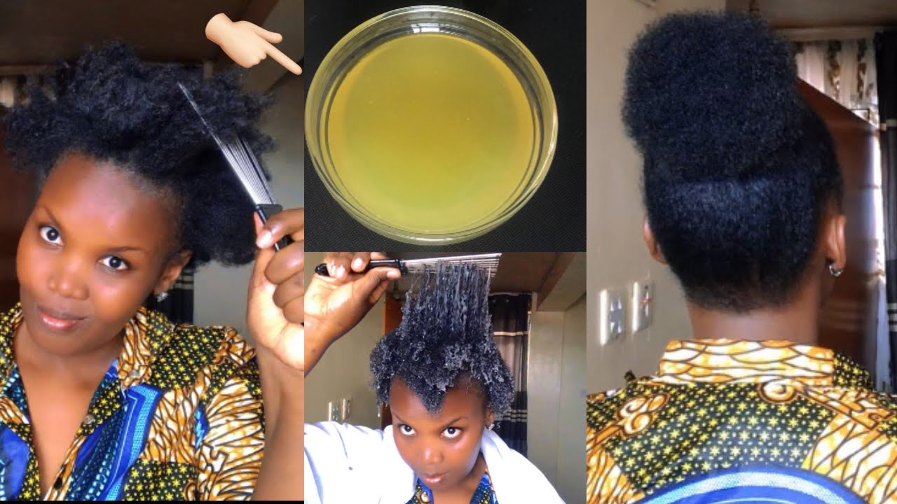 Dore amazi adasanzwe arambura umusatsi nta seche ukoresheje ubyikoreye  murugo/ ibintu biri naturel