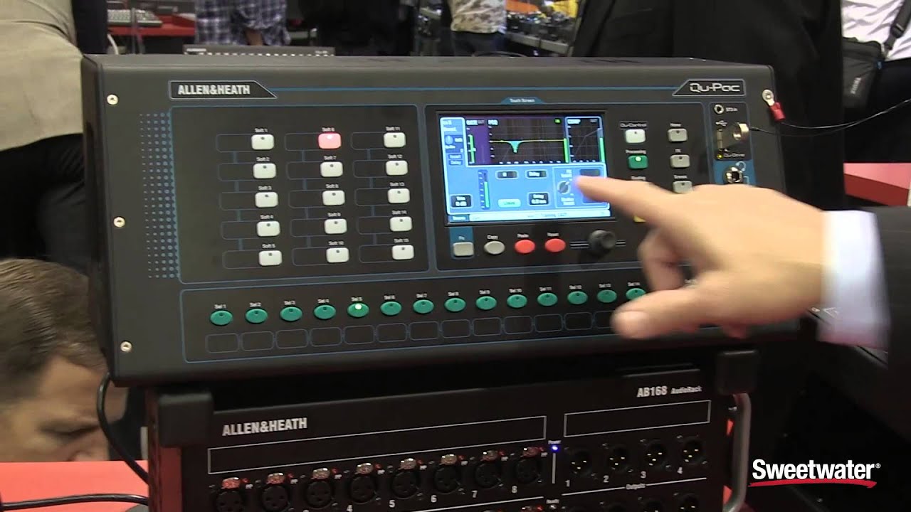 Allen & Heath Qu-Pac Digital Mixer - Sweetwater at Winter NAMM 2015