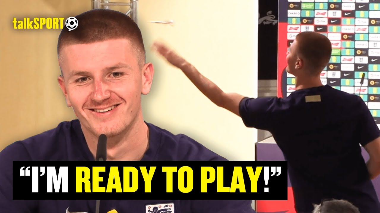 Adam Wharton PLAYS Darts Against Journalist & ADMITS He NEVER Expected England Call-Up For Euros 🎙😍