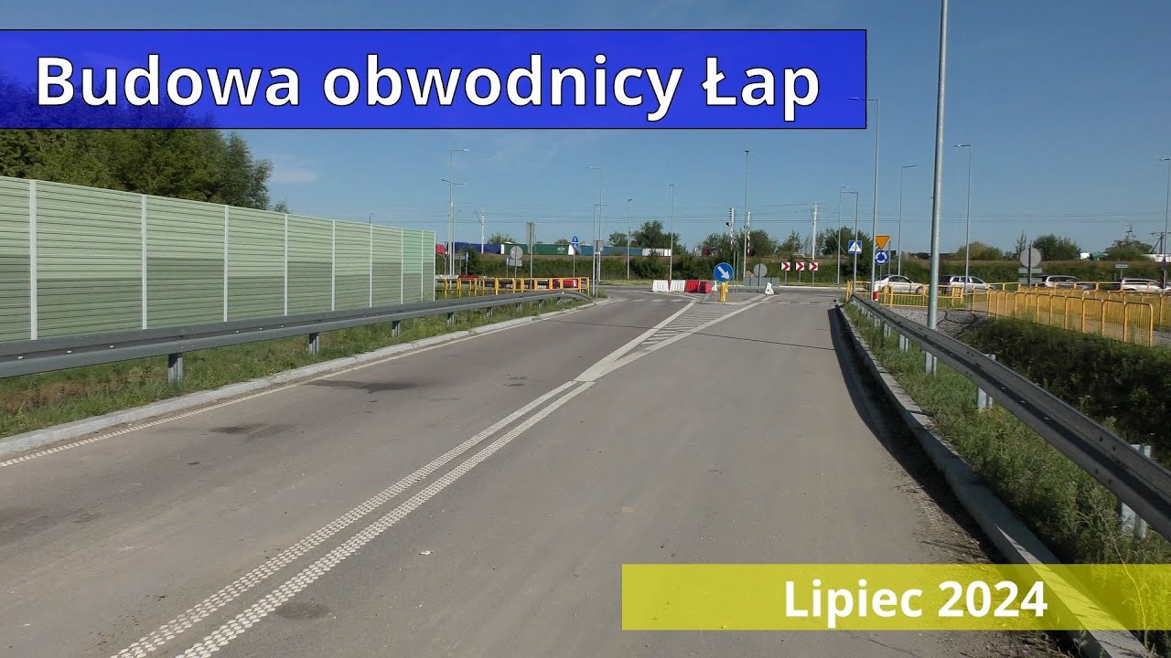Budowa obwodnicy Łap #1