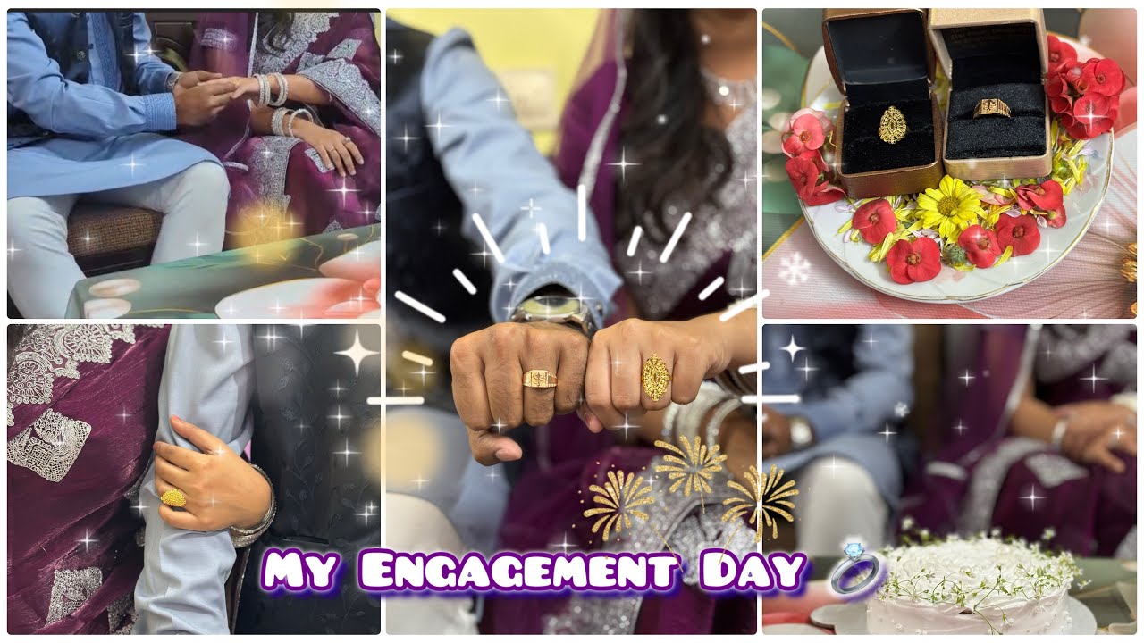 💫 Officially Engaged! 👩‍❤️‍👨 💍| Beginning of Our Forever 💍🕊️💕 আমার এনগেজমেন্ট ডে 
