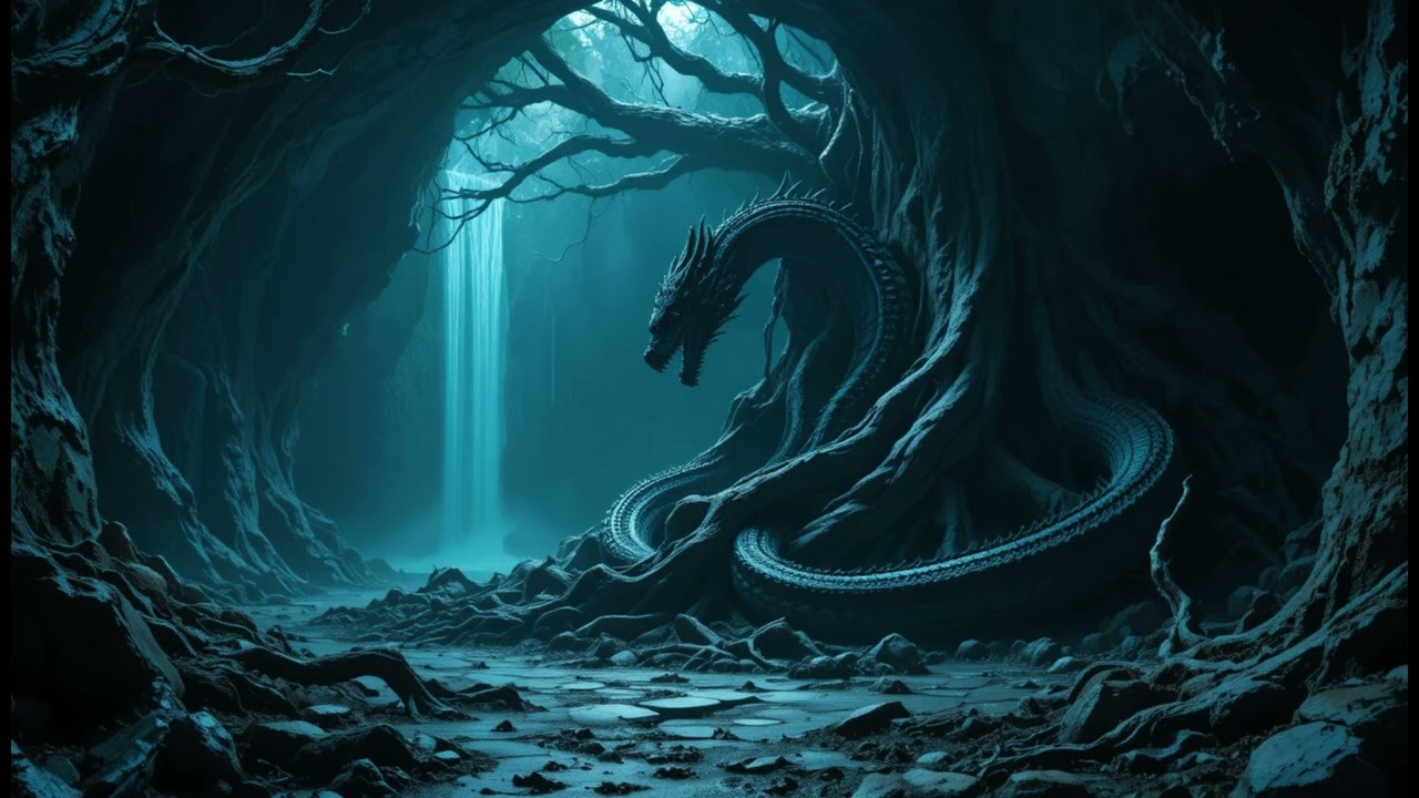 Níðhöggr, Devourer of the Roots