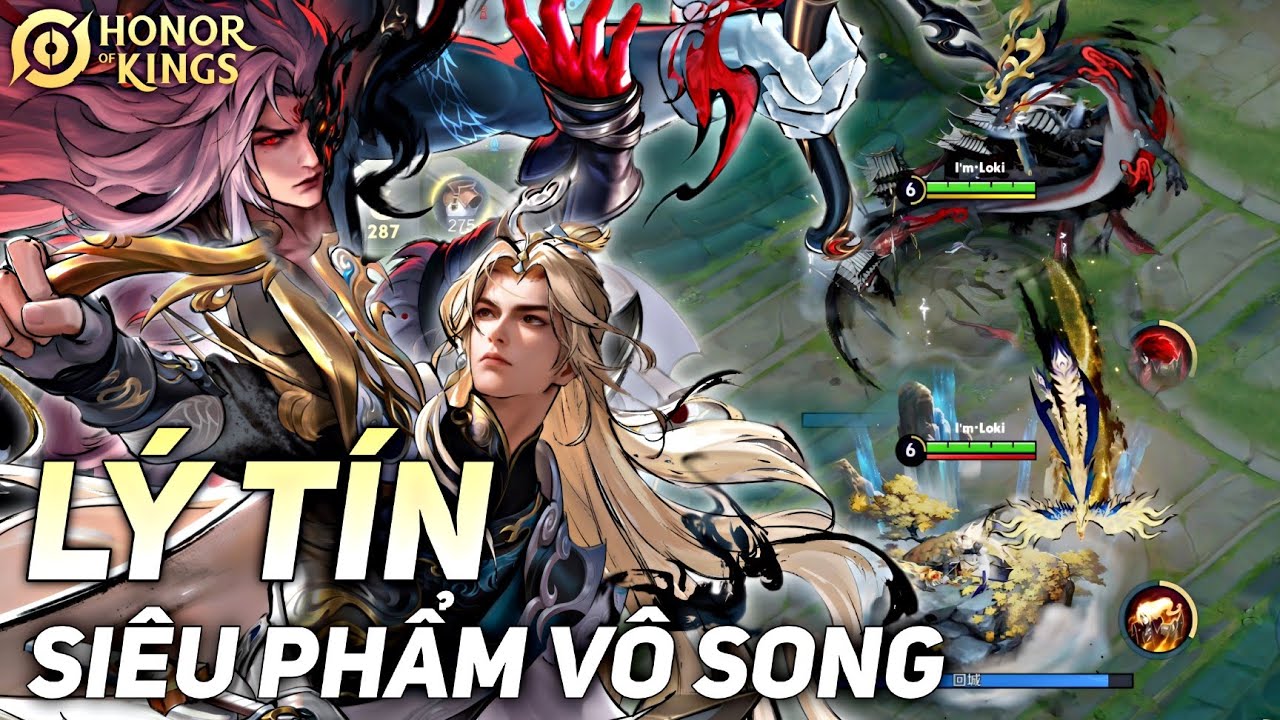 [ HONOR OF KINGS / VGVD ] REVIEW TRANG PHỤC SI&Ecirc;U PHẨM V&Ocirc; SONG CỦA L&Yacute; T&Iacute;N ( VẤN T&Acirc;M KIẾM )