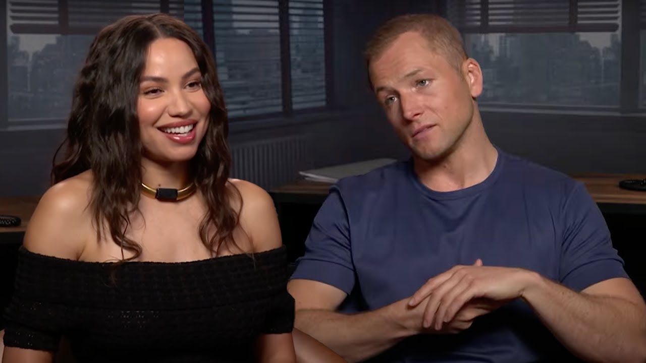 'Smoke': Taron Egerton & Jurnee Smollett on Their Instant CHEMISTRY (Exclusive)