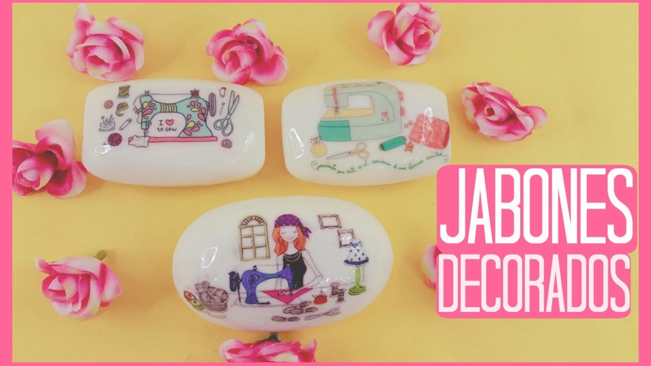 JABONES DECORADOS SUPERFÁCILES