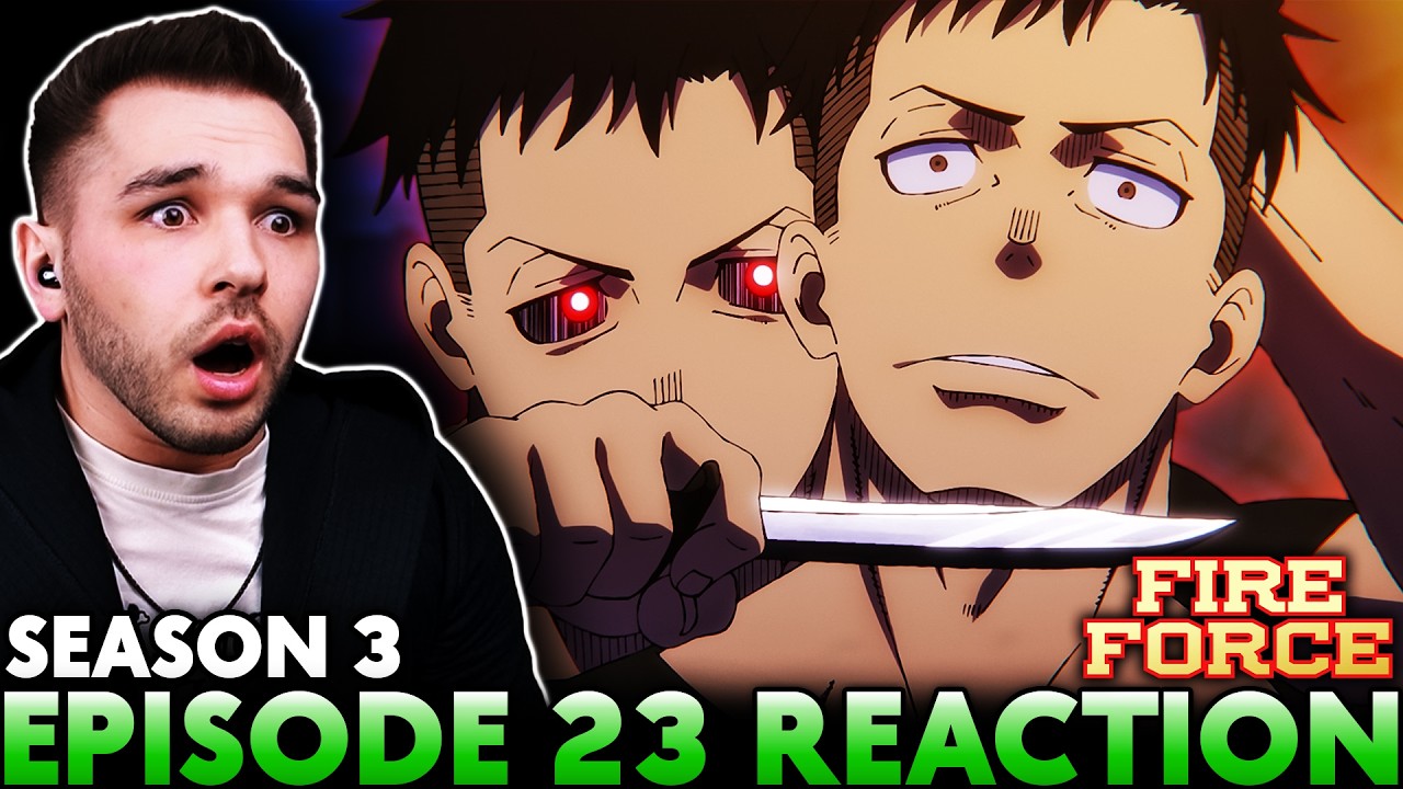 Haumea Unmasked🔥 | FIRE FORCE Season 3 Episode 23 REACTION!