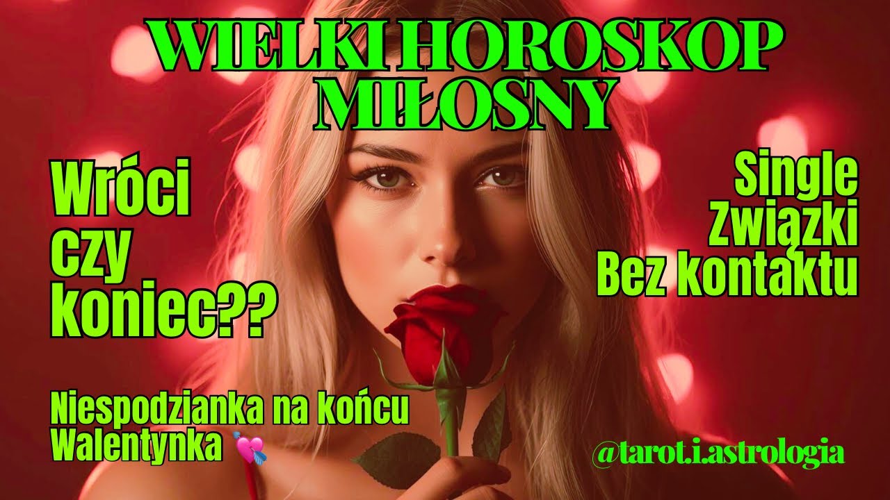 ❤️‍🔥WIELKI HOROSKOP MIŁOSNY NA WALENTYNKI 2026 💘Związki Single Brak Kontaktu❤️‍🩹Czy On/Ona Wróci?🥹🥰